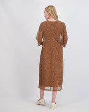 Load image into Gallery viewer, Crochet Dress in Brown
