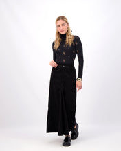 Load image into Gallery viewer, *FINAL SALE*   Corduroy Skirt in Black
