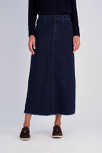 Load image into Gallery viewer, Dark Denim Straight Skirt
