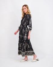 Load image into Gallery viewer, *FINAL SALE* Elastic-Waist Dress in B&amp;W

