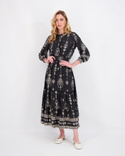 Load image into Gallery viewer, *FINAL SALE* Elastic-Waist Dress in B&amp;W
