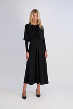Load image into Gallery viewer, Cape Dress in Black
