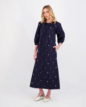 Load image into Gallery viewer, *FINAL SALE* Embroidered Dress in Navy
