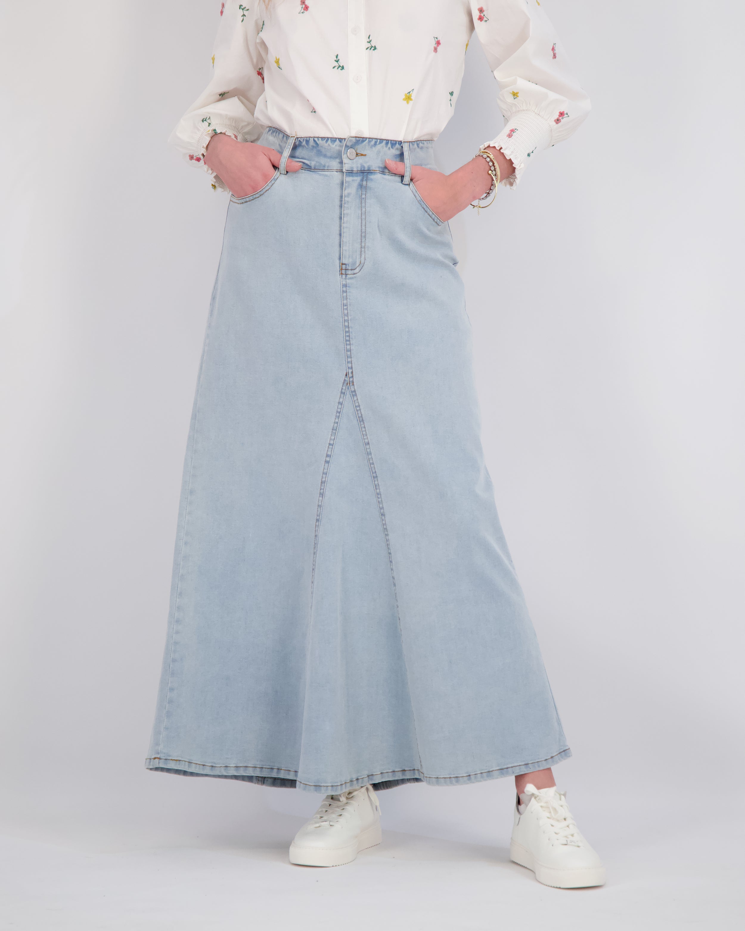 ★2025SS新作★NUUANU★Bellus Skirt Showroom plus Spring 2025 Spicy Retro Distressed Knitted
