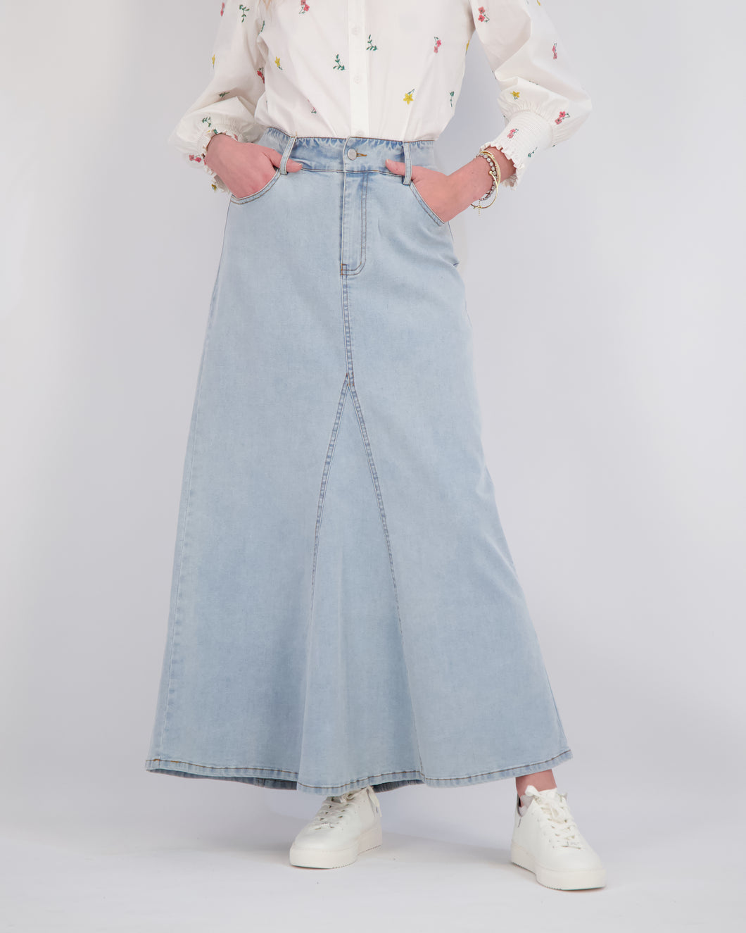 *FINAL SALE* A-line Denim Skirt