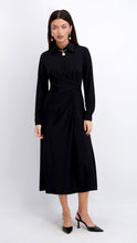 Load image into Gallery viewer, Side Knot Dress in Black

