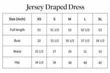 Load image into Gallery viewer, Jersey Draped Printed Dress
