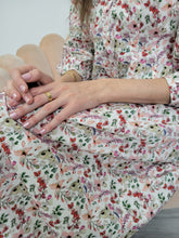 Load image into Gallery viewer, **FINAL SALE** Floral Cotton Button Down Dress
